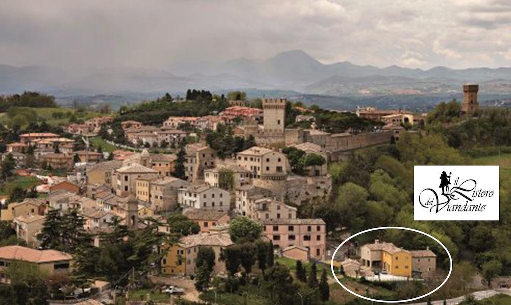 Hotel Il Ristoro Del Viandante Offagna Zewnętrze zdjęcie